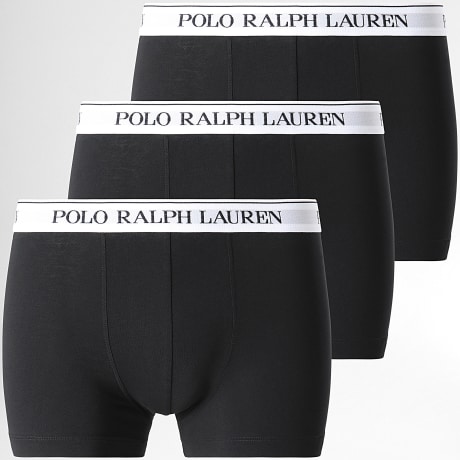 Polo Ralph Lauren - Lot De 3 Boxers Noir