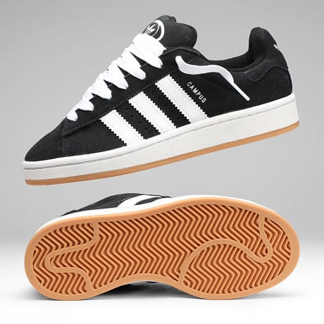 Adidas Originals - Campus 00s Damessneakers HQ6638 Core Black Footwear White