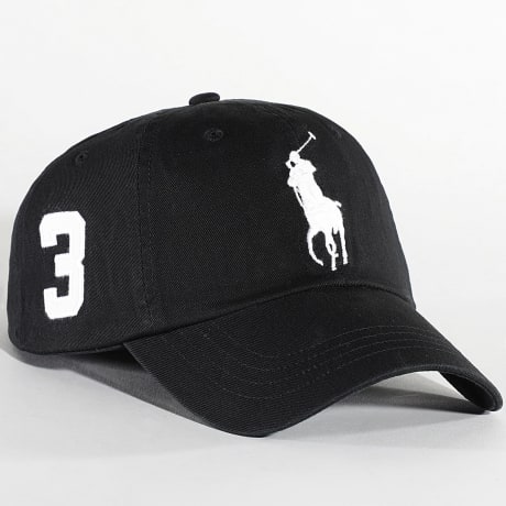 Polo Ralph Lauren - Casquette Big Player Noir