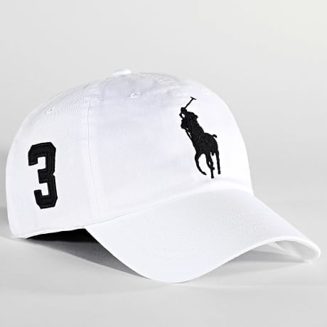 Polo Ralph Lauren - Casquette Big Player Blanc