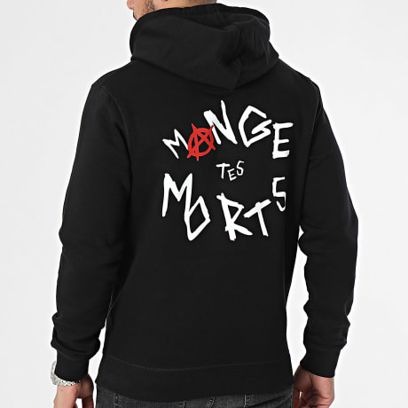 Seth Gueko - Sweat Capuche Barlou Scribble Noir