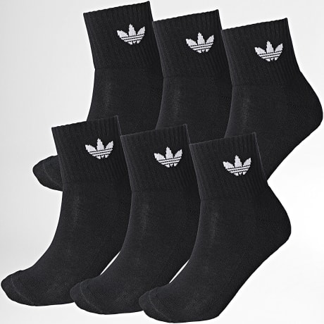 Adidas Originals - Set van 6 paar sokken IJ5626 Zwart