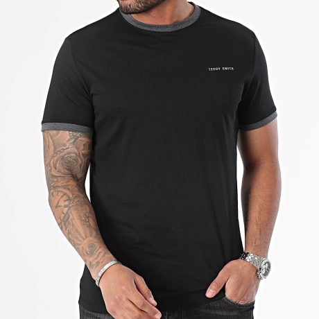 Teddy Smith - Camiseta cuello redondo 11016811D Negro