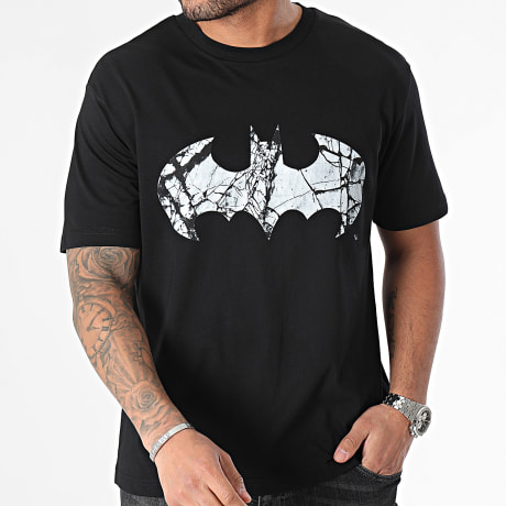 Batman - Batman Cracked Maglietta oversize nera