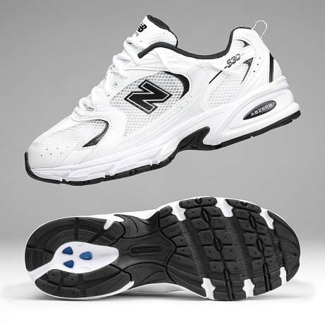 New Balance - Baskets 530 White Black