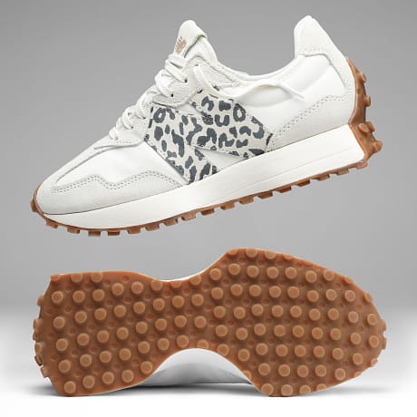 New Balance - Sneakers Dames 327 Wit Luipaard