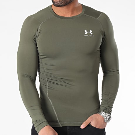 Under Armour - Maillot Manches Longues 1361524 Vert Kaki
