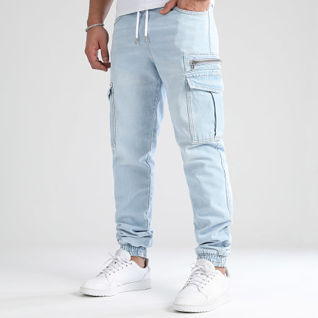LBO - Jogger Pant Cargo Calce Relajado 3206 Denim Wash