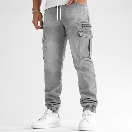 LBO - Jogger Pant Cargo Relaxed Fit 3263 Gris Wash