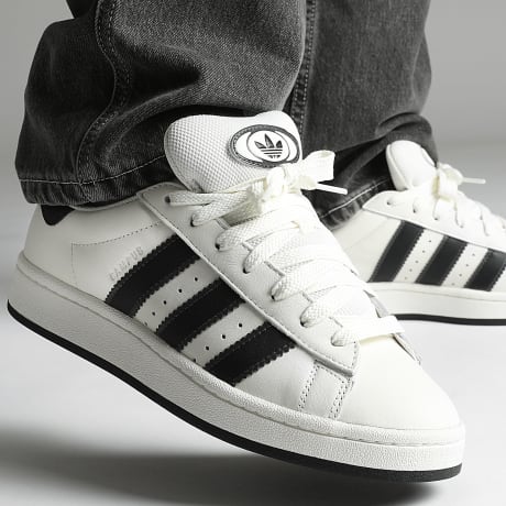 Adidas Originals - Baskets Campus 00s IF8761 Core White Core Black Off White