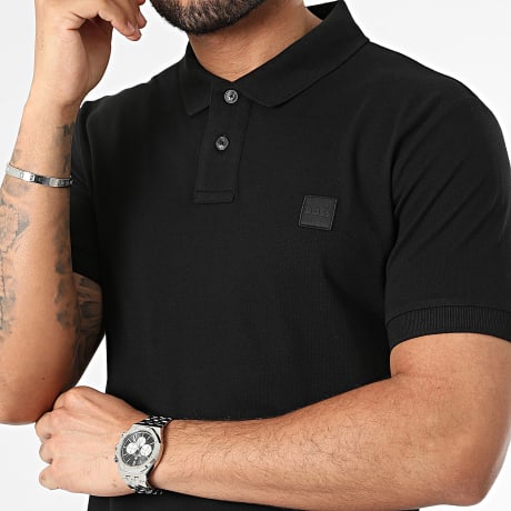 BOSS - Polo Manches Courtes Passenger 50507803 Noir