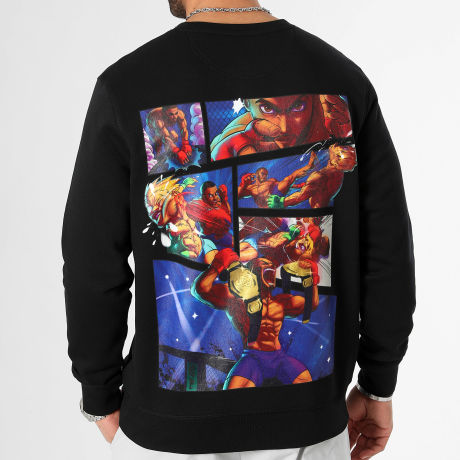 Super Prodige - Sweat Crewneck Manga Noir