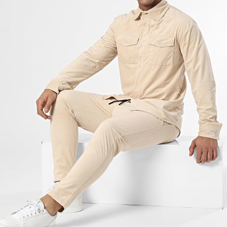 Classic Series - Beige overhemd en broek