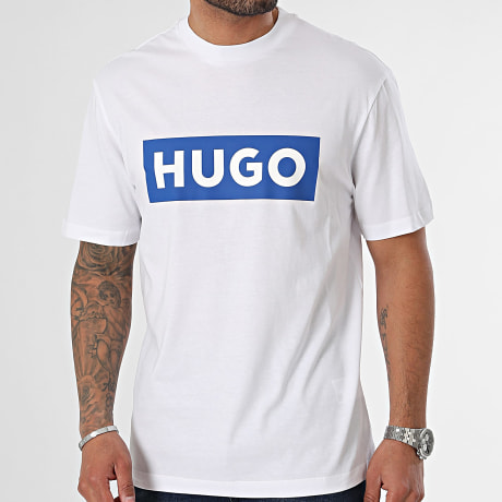 Hugo Blue - Tee Shirt Nico 50522376 Blanc