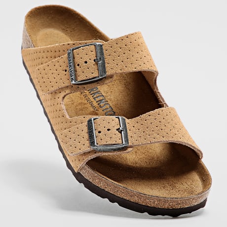 BIRKENSTOCK - Sandalias Arizona BS Emboss Dots New Beige