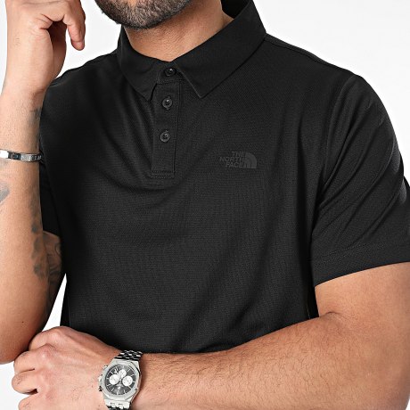 The North Face - Tanken Polo de manga corta A2WAZ Negro
