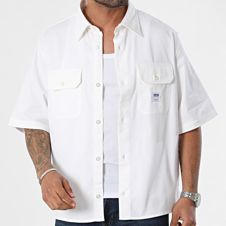 Hugo Blue - Chemise Manches Courtes Ekyno Blanc