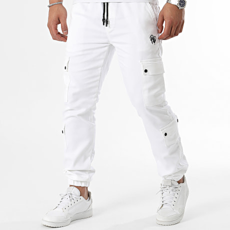 PXP - T19939 Cargo Pants White