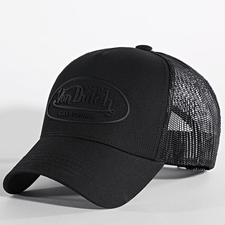 Von Dutch - Casquette Trucker Logo 01 Noir