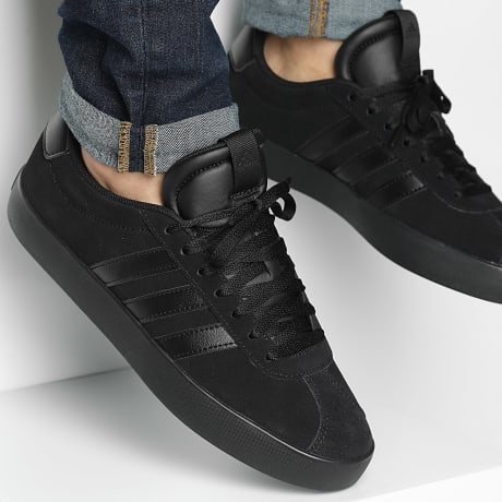 Adidas Sportswear - Baskets Lifestyle 3 Stripes Black Black