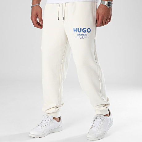 Hugo Azul - Nevez Pantalones de chándal 50510734 Beige
