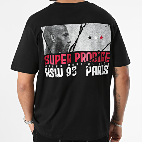 Super Prodige - Oversize Tee Large KSW 93 Negro