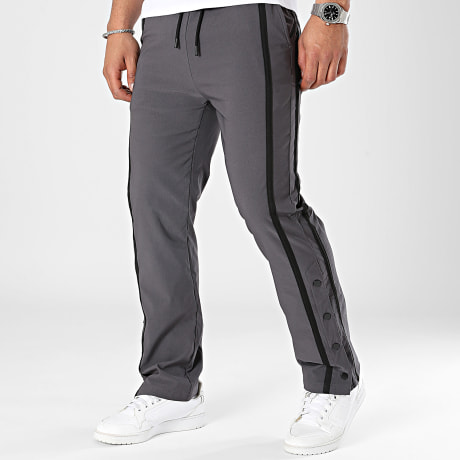 Fusional - Pantalones de chándal gris marengo