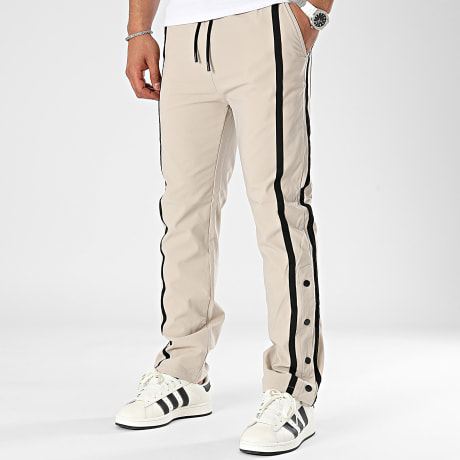 Fusional - Pantalones de chándal beige