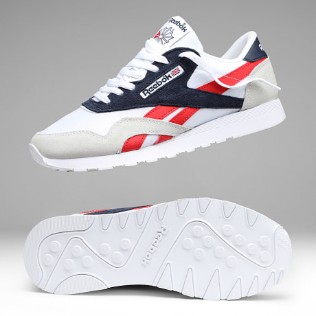 Reebok - Baskets Classic Nylon 100209146 White Vector Navy Prince Red