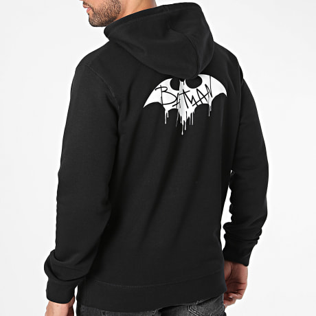 Batman - Felpa con cappuccio Batman Graffiti Nero