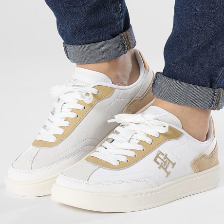 Tommy Hilfiger - Baskets Femme Heritage Court 8037 Beechwood