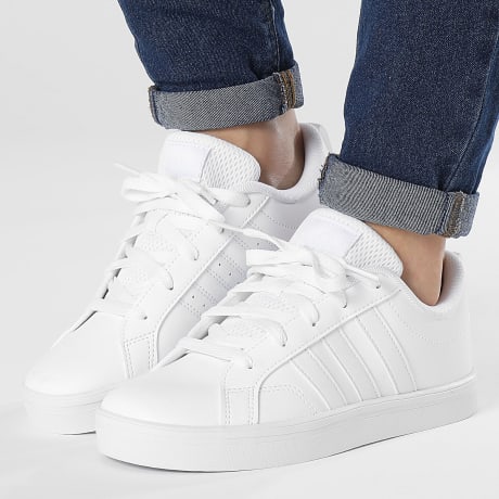 Adidas Performance - Zapatillas Mujer Lifestyle 3 Rayas Blanco Blanco