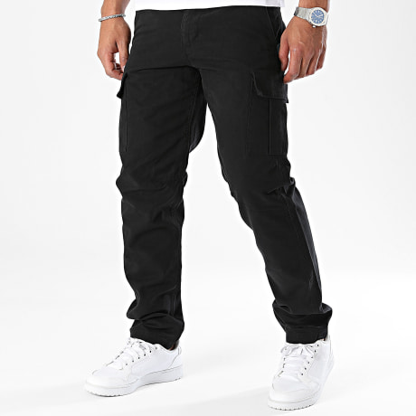 Jack And Jones - Pantalón Cargo Kane Barkley Negro