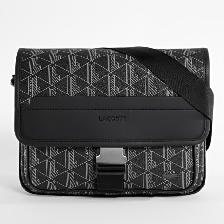 Lacoste - The Blend Bag Negro Gris