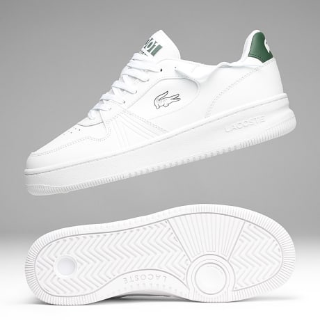 Lacoste - Zapatillas L001 Set 224 Blanco Verde Oscuro