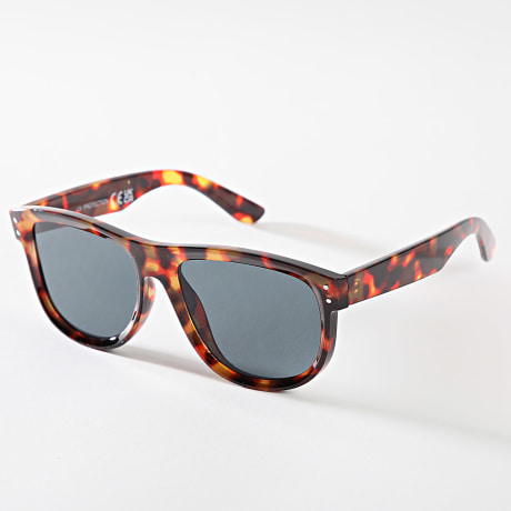 Fins de Séries - Gafas de sol Amarillo Marrón Negro