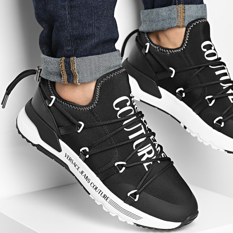 Versace Jeans Couture - Fondo Dynamic Sneakers 77YA3SA6-ZS915 Zwart Wit