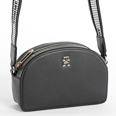 Tommy Hilfiger - Sac A Main Femme Fresh Camera 6679 Noir Doré