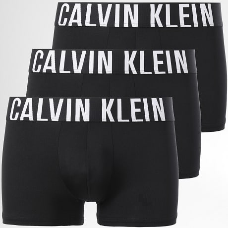 Calvin Klein - Set Of 3 Boxer Trunks NB3775A Black