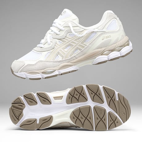Asics - Baskets Gel Nyc 1203A663 White Feather Grey