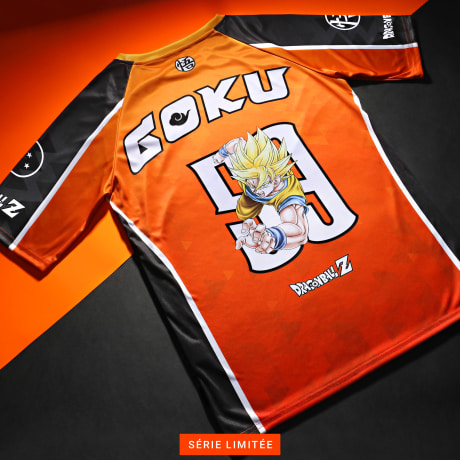 Dragon Ball Z - Camisola de colecionador do Goku Laranja Preto