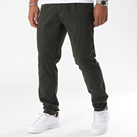 Only And Sons - Pantalon Chino Cam Life PK Vert Kaki