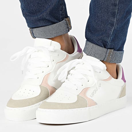 Classic Series - Sekoia Damesschoenen C400033 Wit Roze