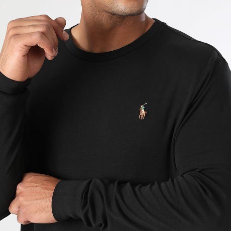 Polo Ralph Lauren - Tee Shirt Long Sleeve Oxford Black
