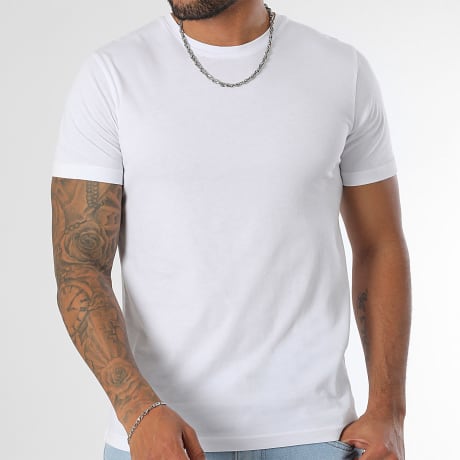 LBO - T-Shirt Slim Fit Rundhals 3513 Weiß
