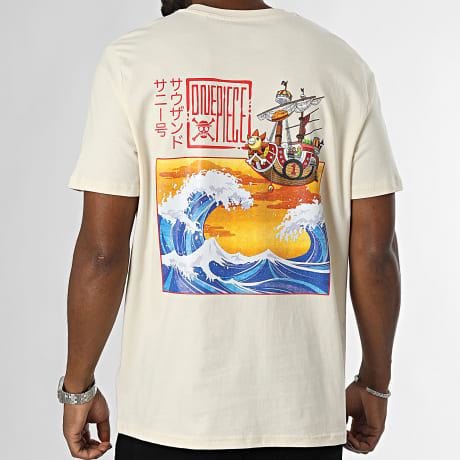 One Piece - T-Shirt Oversize Kanagawa Beige
