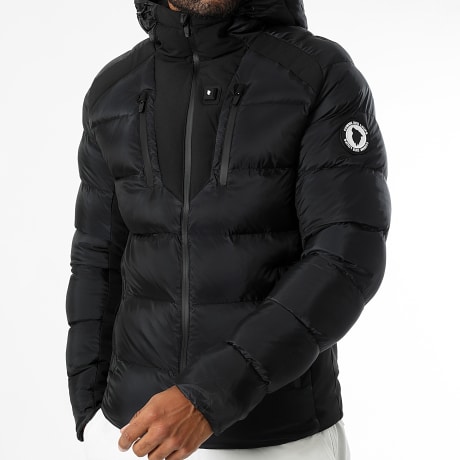Comme Des Loups - Plumífero calefactable con capucha Minnesota Negro