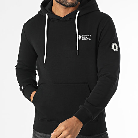 Comme Des Loups - Sweaty Hoodie Preto