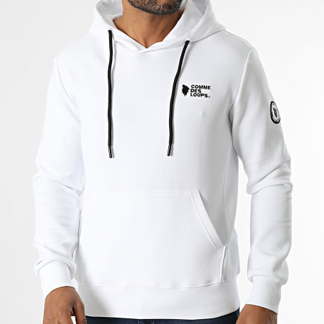 Comme Des Loups - Sweaty Hoodie Branco