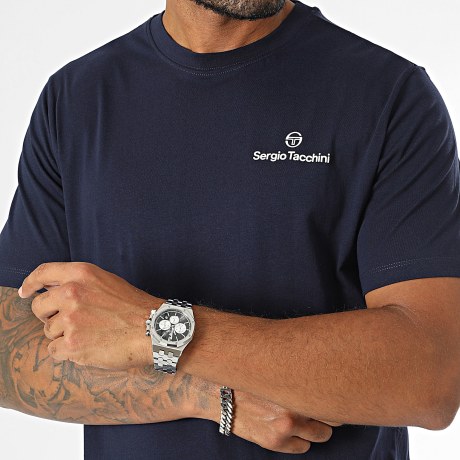 Sergio Tacchini - Tee Shirt Bold 40851 Bleu Marine